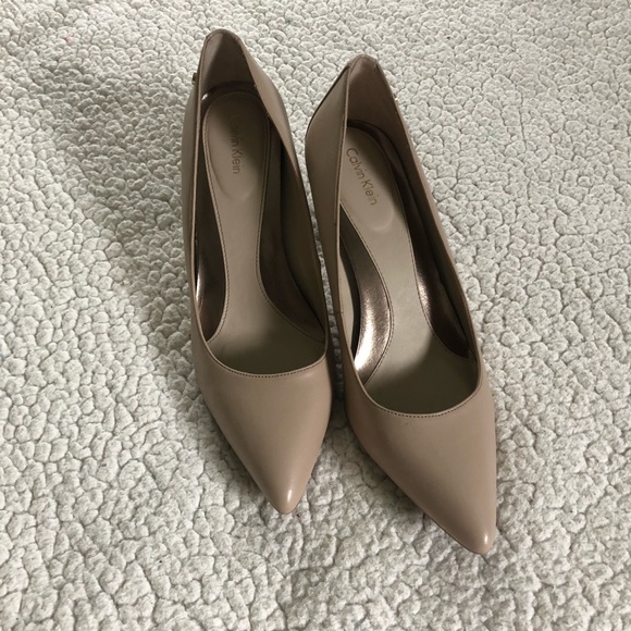 Calvin Klein Shoes - Calvin Klein Nude Pumps